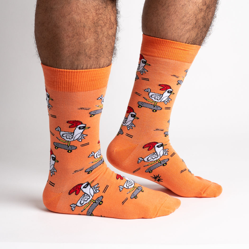Men's Crew Sock -  Rad Chicken