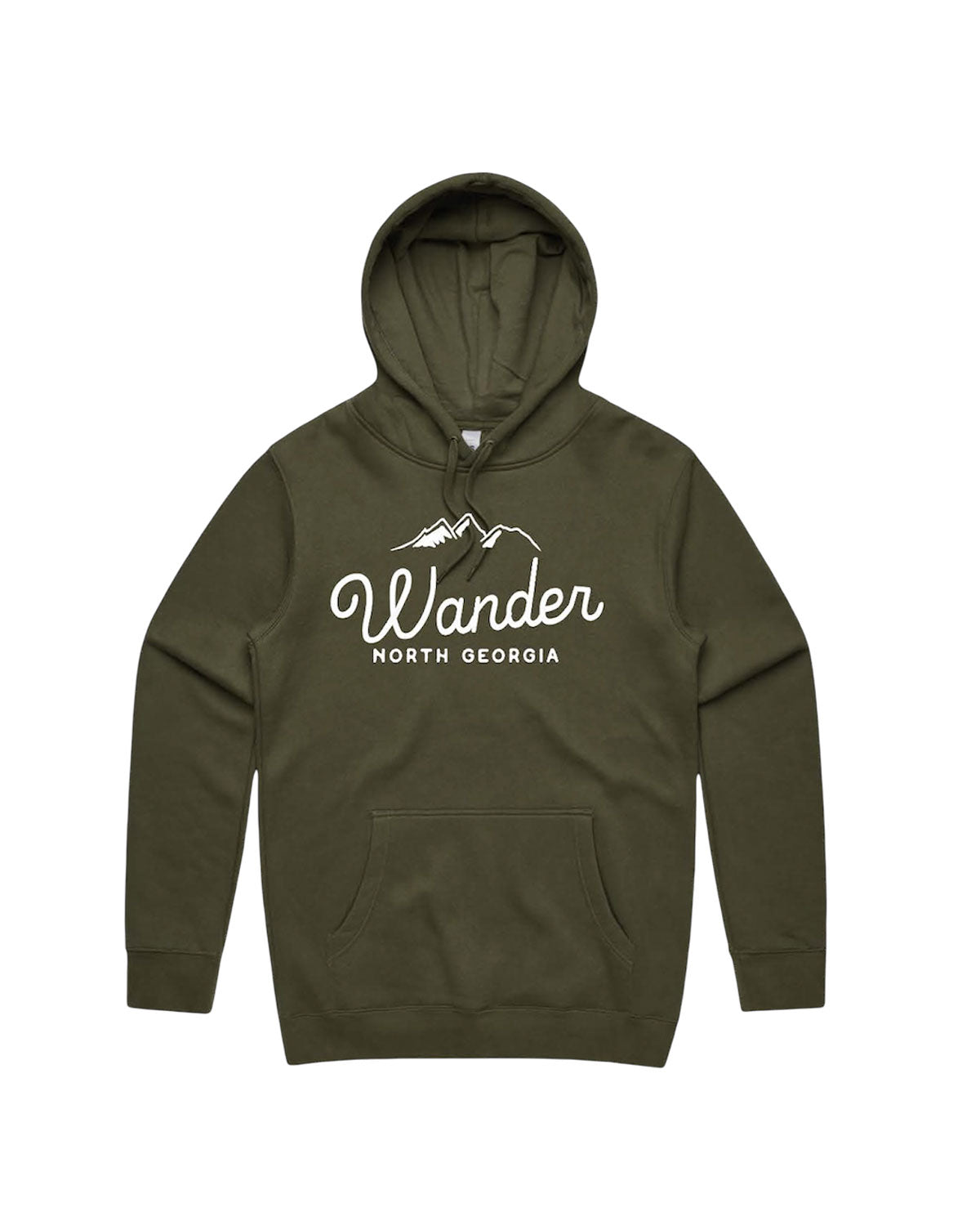 Unisex Classic Logo Hoodie - Army