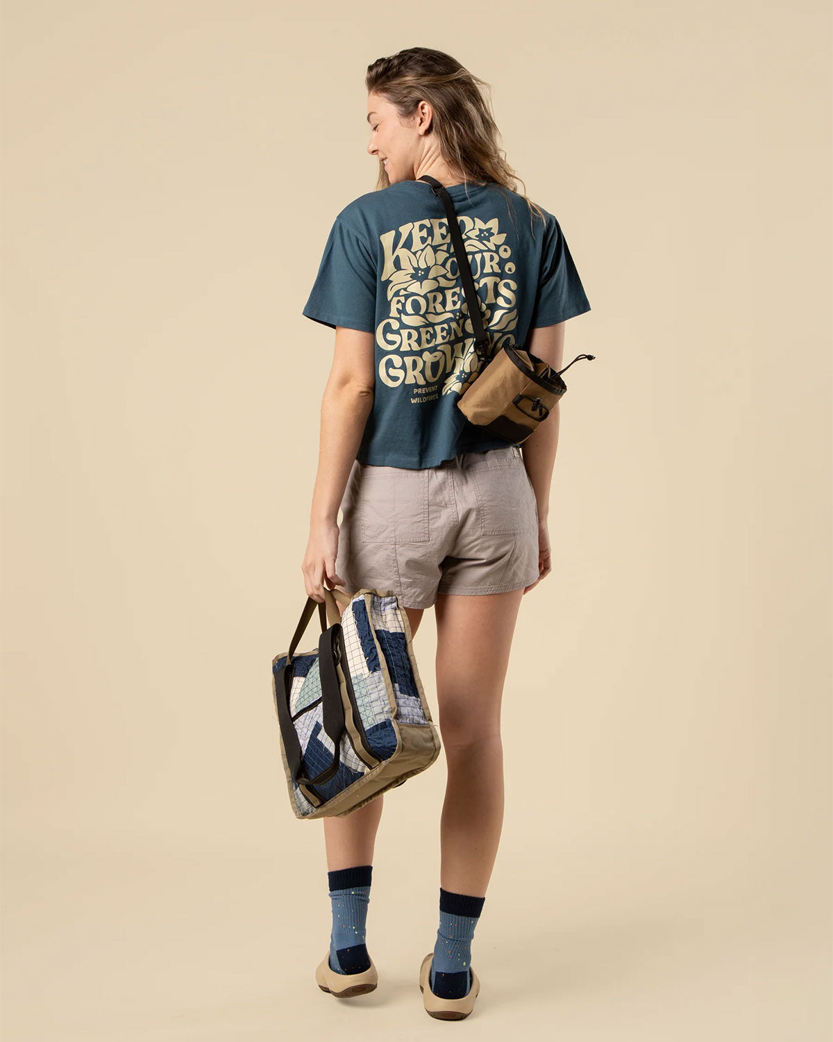 The Landmark Project Keep Our Forests Green Boxy Tee