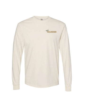 Unisex Postcard Greetings LS - Ivory