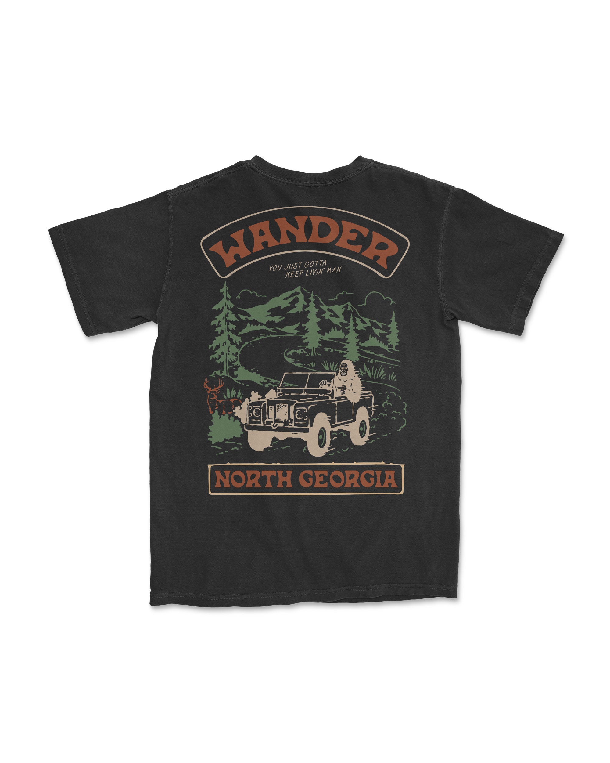 Unisex Livin' Tee - Black