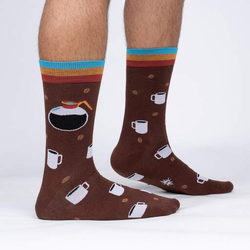 Men's Crew Sock - Pot Head