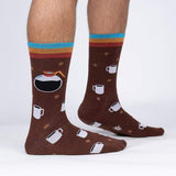 Men's Crew Sock - Pot Head