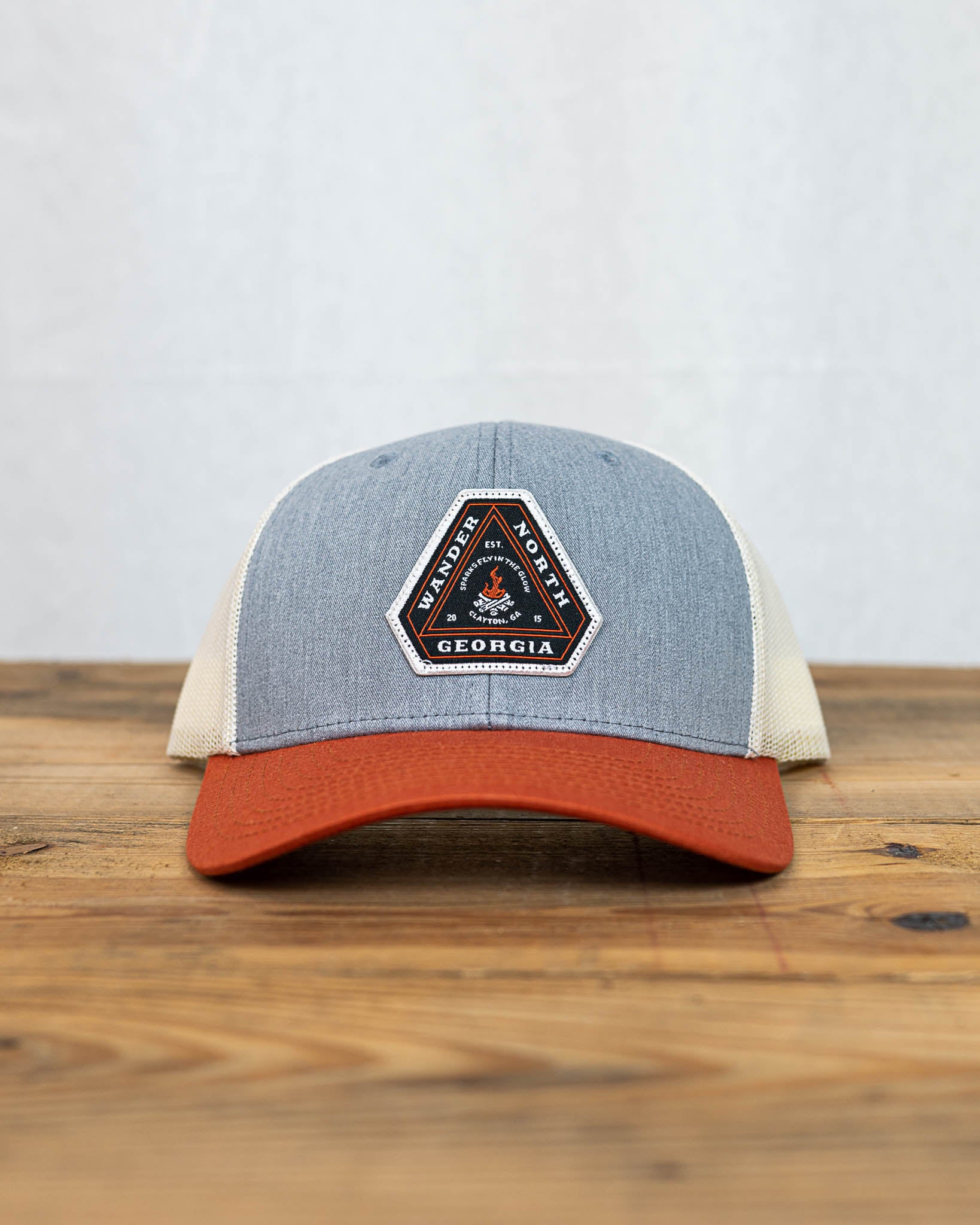 Sparks Fly Hat - Charcoal/Orange