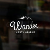 Classic Logo White Vinyl Sticker