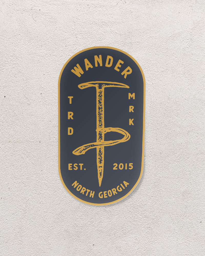 The Mountaineer Sticker