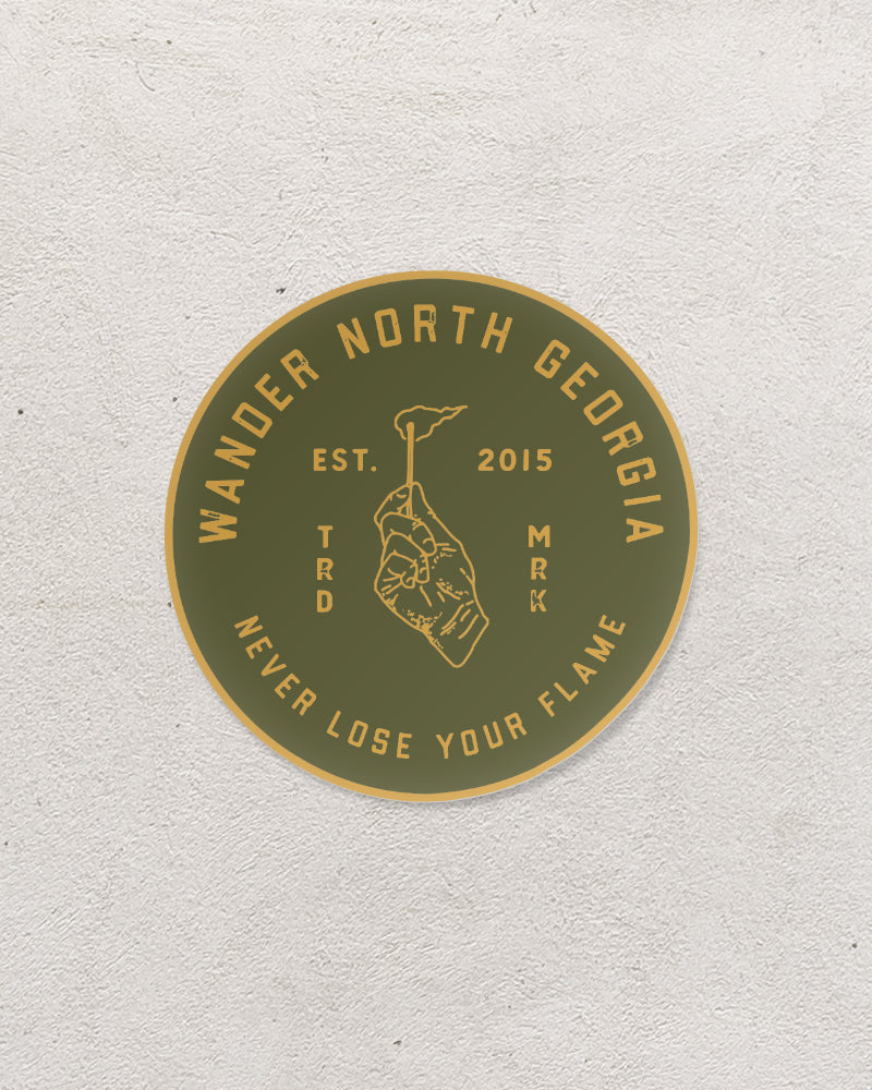 Never Lose Your Flame Sticker