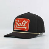 Y’all Patch Hat – Dark Charcoal / Red
