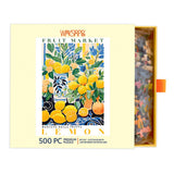 Fruit Market Lemons 500 Piece Puzzle