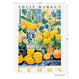 Fruit Market Lemons 500 Piece Puzzle