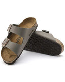 Birkenstock Women's Arizona Birkibuc - Stone