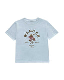 Women's Coneflower SS - Washed Denim