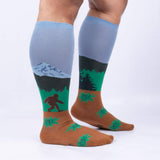 Women's Knee High Sock - Welcome to My Hood