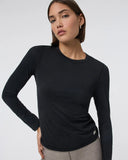 Women's Vuori L/S Lux Crew Tee
