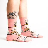 Women's Crew Sock - A Novel Idea