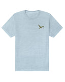 Wander Heron Tee - Light Washed