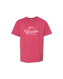 Youth Classic Logo SS - Crimson Fall