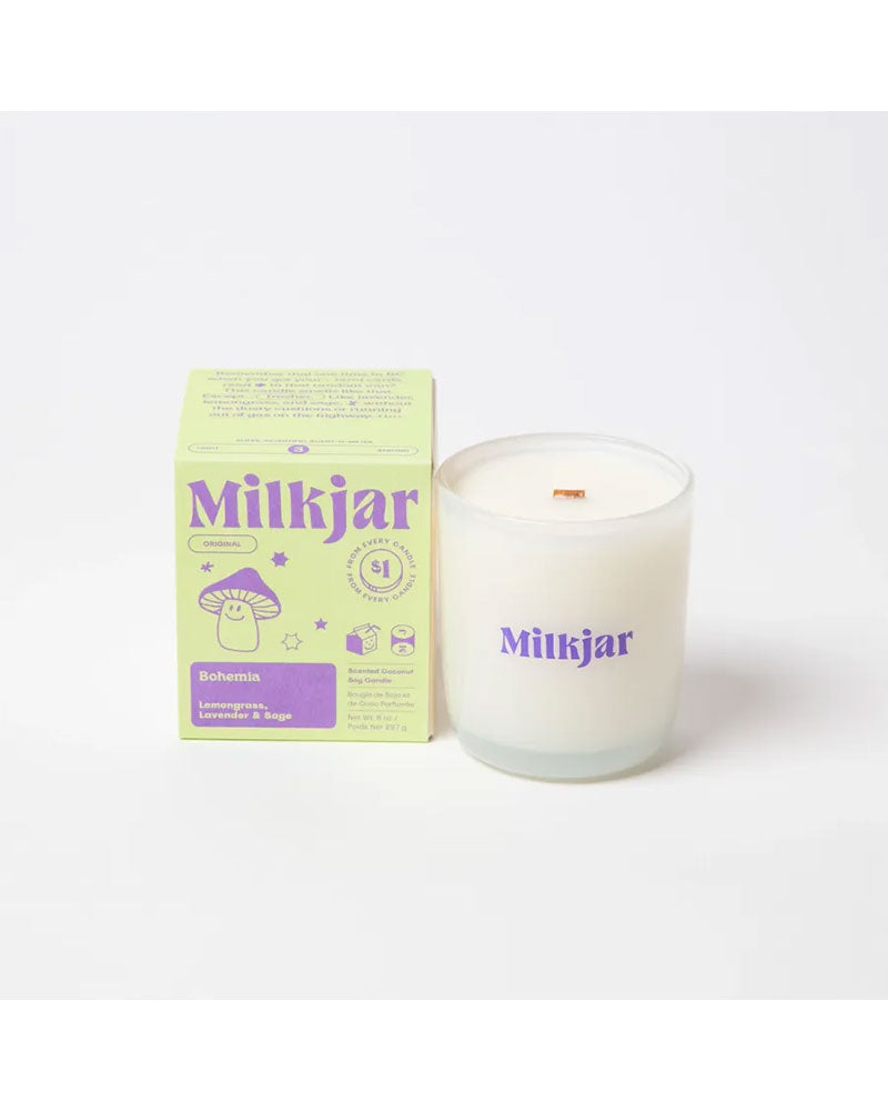 Milk Jar Candle Co 8oz Soy Coconut Candle