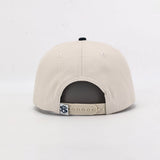 Bless Your Heart Hat – Cream / Navy / Red