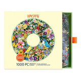 Spring Floral Wreath 1000 Piece Puzzle