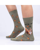 Men's Crew Sock -  Let's Get Nuts