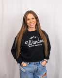 Women's Classic Logo Crop Sweatshirt - Black