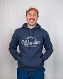 Unisex Classic Logo Hoodie - Petrol Blue