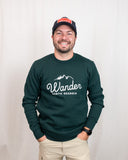 Unisex Classic Logo Sweatshirt - Pine Green