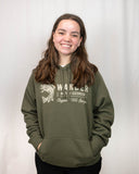 Unisex Honey Holes Hoodie - Army