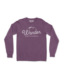 Unisex Classic Logo LS - Berry