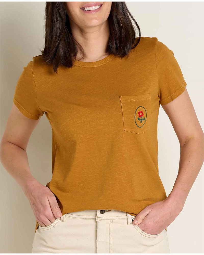 Women's Toad Primo SS Crew Embroidered