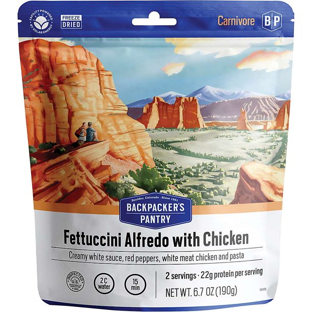 Backpacker's Pantry Fettuccini Alfredo w/ Chicken