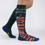 Women's Knee High Sock - Booked For The Weekend