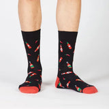 Men's Crew Sock - Hot Sauce