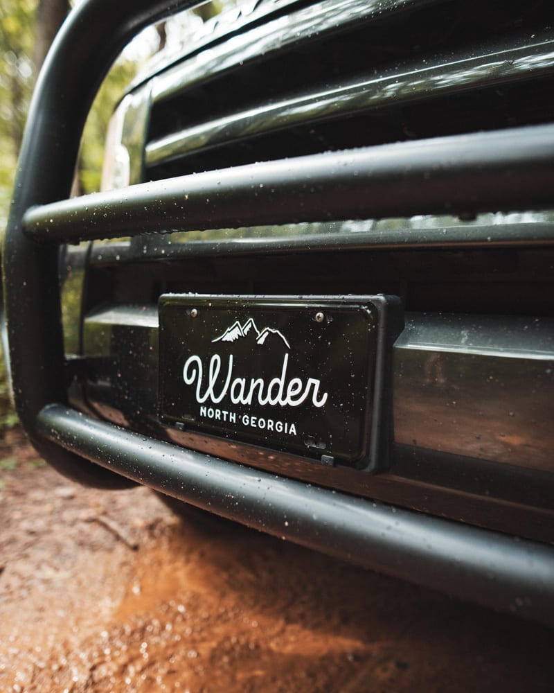 Wander License Plate/Car Tag