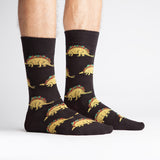Men's Crew Sock - Tacosaurus
