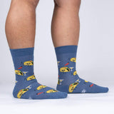 Men's Crew Sock -  Taco Tuesday