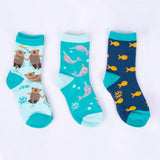 Junior Crew Sock - My Otter Half 3 Pack