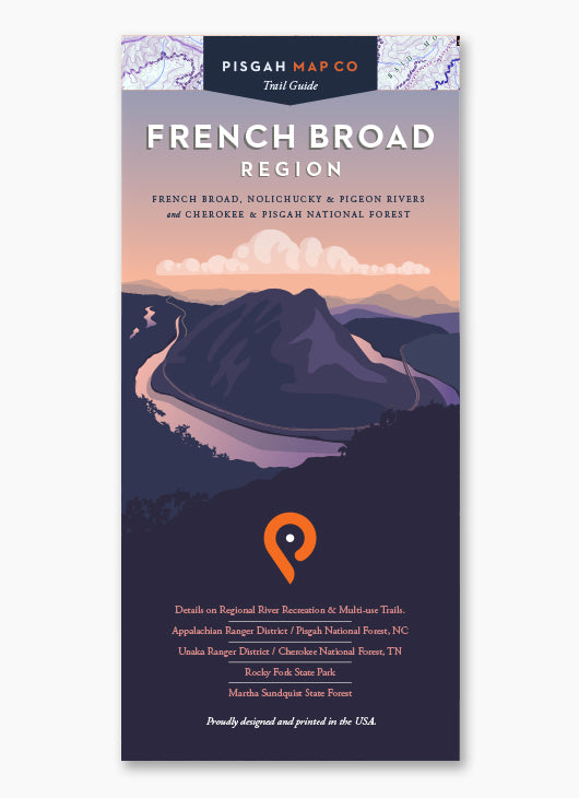 Pisgah Map Co. - French Broad Region