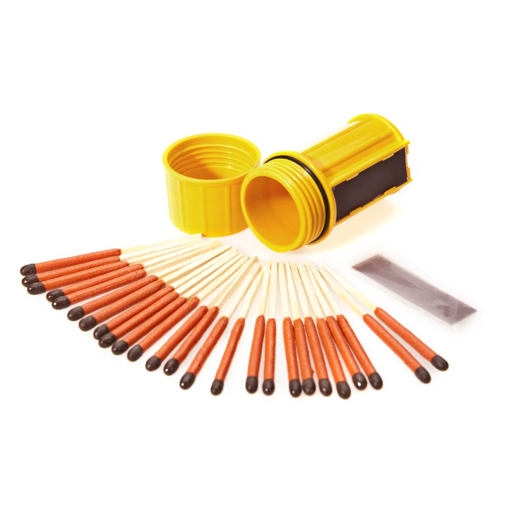 UCO Storm Proof Match Kit - Yellow