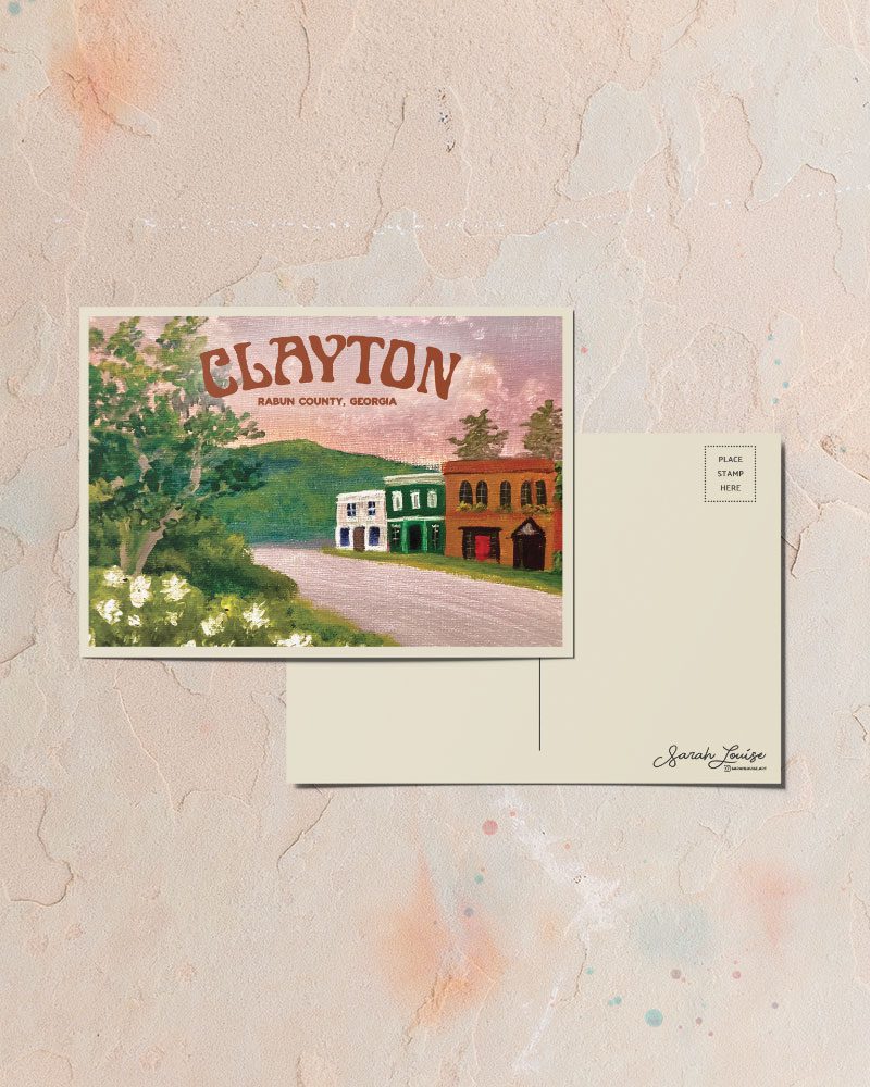 Postcard - Clayton