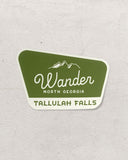 Outpost Tallulah Falls Sticker